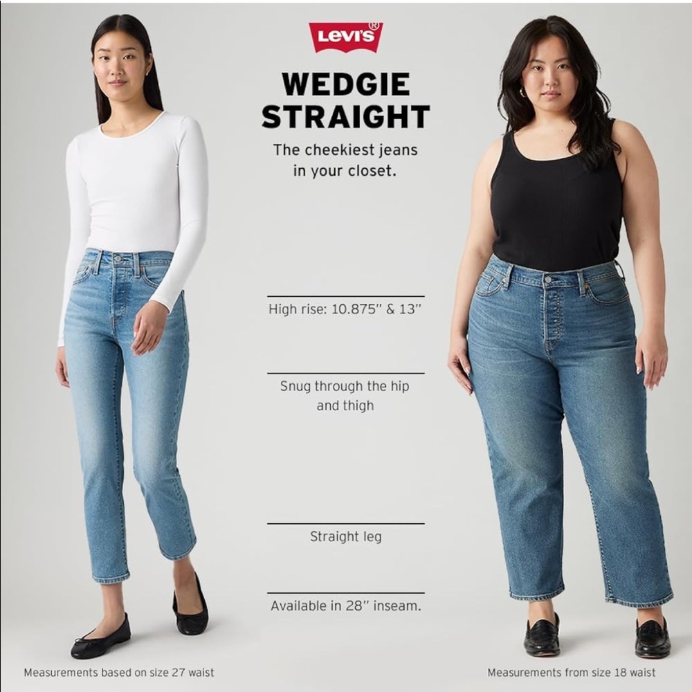 Levi’s Wedgie Straight Jeans